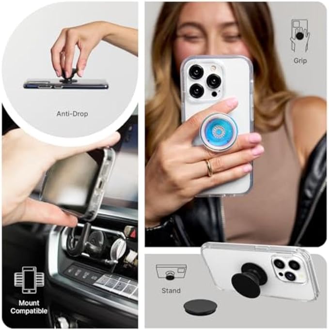 PopSockets iPhone 14 Phone Case with MagSafe- Wingspan | Magnetic, Wireless Charging, Camera & Drop Protection, Bookish, Acotar, Throne, Glass, Sarah