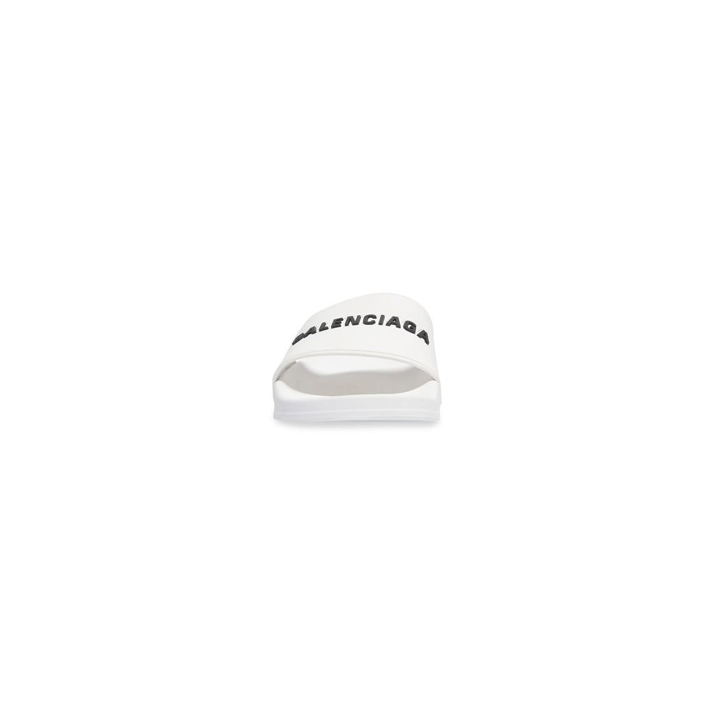 Balenciaga Pool Slides - White